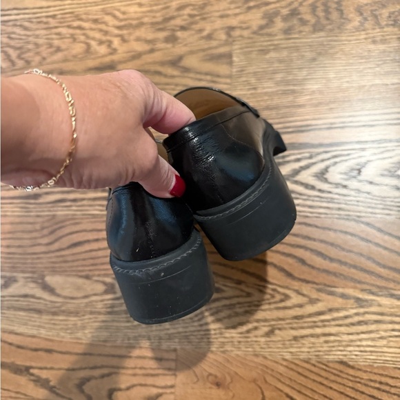 Coach Black Leather Loafers - Picture 7 of 7